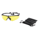 Revision Stingerhawk Eyewear Basic Kit, Yellow Lens, Black Frame, Regular, 4-0152-0005