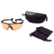 Revision Stingerhawk Eyewear System Basic Kit Shooting Glasses, Regular, Vermillion, 4-0152-0023