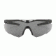 Revision Stingerhawk Eyewear System US Military Kit,Black Frame,Clear and Smoke Lens,Head Strap,Microfiber Pouch and Case 4-0152-0001