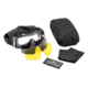 Revision Wolfspider Goggle Deluxe Kit, Clear/Solar Yellow Lens, Black Frame, 4-0307-0235