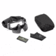 Revision Wolfspider Goggle U.S. Miltary Kit, Clear/Solar Lens, Black Frame, 4-0307-0237