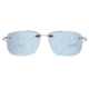 Revo Descend Xl Eyewear - Unisex - Sunglasses, Crystal Frame, Blue Water Lens, Polarized, RE 1070XL 09 BL