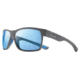 Revo Espen Single Vision Prescription Sunglasses, Crystal Grey Frame, Polarized, RE 1097 00 BLSV