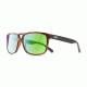 Revo Holsby Sunglasses, Matte Dark Tortoise Frame, Green Water Lens, Polarized, RE 1019 02 GN