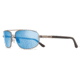 Revo Nash Single Vision Prescription Sunglasses, Gun Frame, Blue Water Lens, Polarized-RE1013-00BLSV