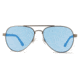 Revo Raconteur Single Vision Prescription Sunglasses, Gunmetal Frame, Polarized, RE 1011 00 BLSV