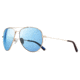 Revo Spark Single Vision Prescription Sunglasses, Gold Frame, Polarized, RE 1081 04 BLSV