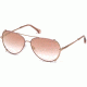 Roberto Cavalli RC1029 Sunglasses - Shiny Light Bronze Frame Color, Bordeaux Mirror Lens Color