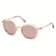 Roberto Cavalli RC1030 Sunglasses - Shiny Rose Gold Frame Color, Smoke Mirror Lens Color