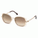 Roberto Cavalli RC1031 Sunglasses - Shiny Rose Gold Frame Color, Brown Mirror Lens Color