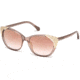 Roberto Cavalli RC1034 Sunglasses - Pink Frame Color, Bordeaux Mirror Lens Color