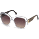 Roberto Cavalli RC1041 Sunglasses - Crystal Frame Color, Brown Mirror Lens Color