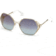 Roberto Cavalli RC1056 Sunglasses - Gold Frame Color, Blu Mirror Lens Color