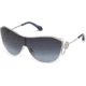 Roberto Cavalli RC1061 Sunglasses - Shiny Palladium Frame Color, Gradient Blue Lens Color