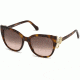 Roberto Cavalli RC1063 Sunglasses - Dark Havana Frame Color, Gradient Brown Lens Color