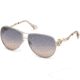 Roberto Cavalli RC1067 Sunglasses - Gold Frame Color, Blu Mirror Lens Color