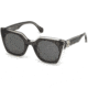 Roberto Cavalli RC1068 Sunglasses - Black Frame Color, Smoke Lens Color