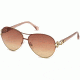 Roberto Cavalli RC1078 Sunglasses - Gold Frame Color, Bordeaux Mirror Lens Color