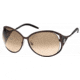 Roberto Cavalli RC574S Sunglasses - Shiny Dark Brown Frame Color, Gradient Brown Lens Color