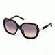 Roberto Cavalli RC993S-D Sunglasses - Shiny Black Frame Color, Gradient Smoke Lens Color
