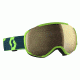 SCOTT Faze II Goggle,Green/Blue, Medium to Large 260570-GRBL-SCC