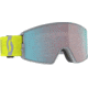 SCOTT React Goggle, Virescent Yellow/Light Grey/Enhancer Aqua Chrome, 4001997410351
