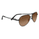 Serengeti Brando Progressive Prescription Sunglasses, Satin Black Frame-7887PR