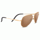 Serengeti Carrara, Polarized Drivers Gold, Aviator , Unisex, Shiny Bold Gold, Medium 8546