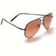Serengeti Aviator Sunglasses - Medium, Matte Black Frame, Drivers Gradient Lens 6783