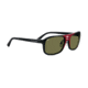 Serengeti Nico Sunglasses - Satin Black/Shiny Dark Tort Frame, Drivers Lenses 7646