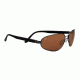 Serengeti Monza Sunglasses, Shiny Gunmetal/Solid Black Laser 7792RX