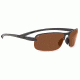 Serengeti Strato Single Vision Rx Sunglasses Shiny Dark Gunmetal Frame 7682