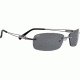 Serengeti Mare Sunglasses, Shiny Gunmetal Frame, Polar PhD CPG Lens 7347