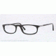 Sferoflex SF1137 Eyeglass Frames C568-50 - Black Frame, Demo Lens Lenses
