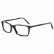 Sightline Payton Single Vision Prescription Eyeglasses, Black Frame, SLPPAYBK100SV