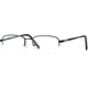 Calligraphy Collections Keats SESC KEAT00 Progressive Prescription Eyeglasses - Black SESC KEAT005340 BK