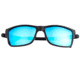 Simplify Ellis Polarized Sunglasses - Unisex, Black/Blue, One Size, SSU123-BL