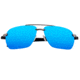 Simplify Lennox Polarized Sunglasses - Unisex, Gunmetal/Blue, One Size, SSU119-BL