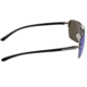Simplify Lennox Polarized Sunglasses - Unisex, Gunmetal/Blue, One Size, SSU119-BL