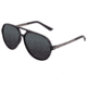 Simplify Spencer Polarized Sunglasses - Unisex, Matte Black/Black, One Size, SSU120-BN