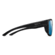 Smith Barra Sunglasses, Matte Black Frame, ChromaPop Polarized Blue Mirror Lens, 20126800360QG