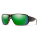 Smith Castaway Sunglasses, Tortoise Frame, ChromaPop Glass Polarized Green Mirror Lens, 20317308663UI