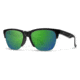 Smith Haywire Sunglasses, Black Frame, Chromapop Green Mirror Lens, 20151880755MC