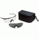 Smith Elite Aegis Echo Compact Safety Glasses w/ Gray Spare Lens, Black Frame AECHACBK12-2R