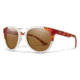 Smith Optics Bridgetown Bifocal Prescription Sunglasses, White Honey Tortoise Block Frame, Polarized, BNCPBRWHTBBI