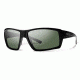 Smith Optics Challis Single Vision Prescription Sunglasses, Matte Black Frame, Polarized, CHCPGNMBSV