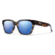Smith Optics Comstock Single Vision Prescription Sunglasses, Flecked Blue Tortoise Frame, CMPCBMFBTSV