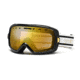Smith Heiress Goggles, Black/White Bristol, Gold Sensor Mirror HR6GMKB11