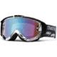 Smith Optics Intake Graphic MotoSport Goggles - Black Stitches frame, Sensor Mirror lens