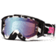 Smith Optics Intake Graphic MotoSport Goggles - Black Zebrah frame, Sensor Mirror lens